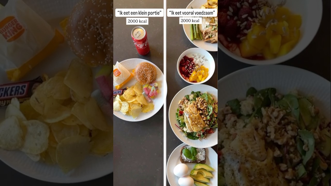 Gezond eten versus fastfood, welke kies jij?
