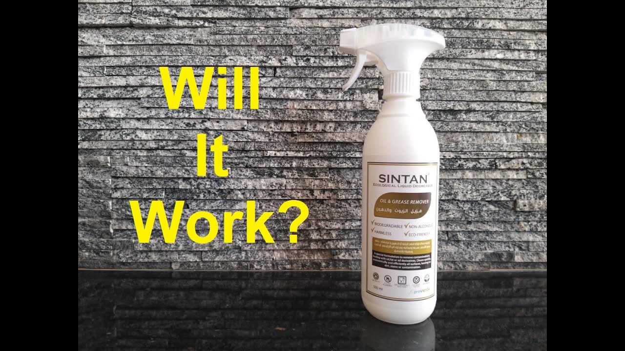 Sintan - Organic Solvent & Degreaser