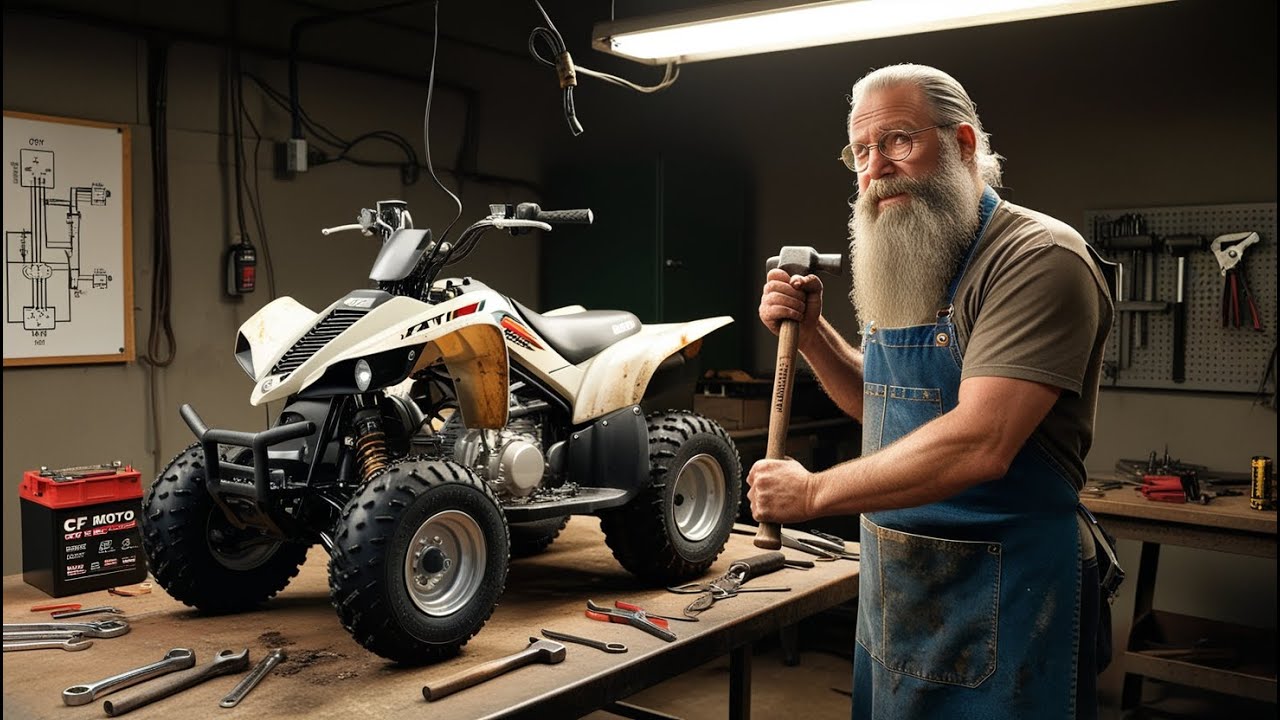 ATV MAINTENANCE CFORCE 550 CFMOTO EPS