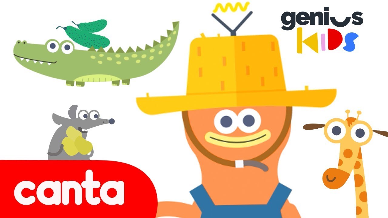 La huerta de patatas | Canciones infantiles | Aprende los animales