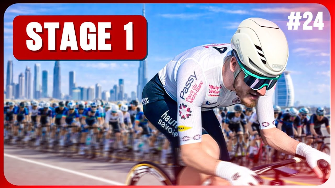 Je suis dans LA PREMIÈRE ÉCHAPPÉE de la COURSE !!! 🤯