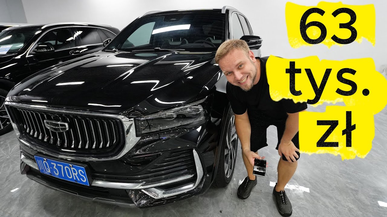 KLASA PREMIUM 63 Tys. ZŁ  Geely Xingyuan L Import Samochodów Używanych z Chin