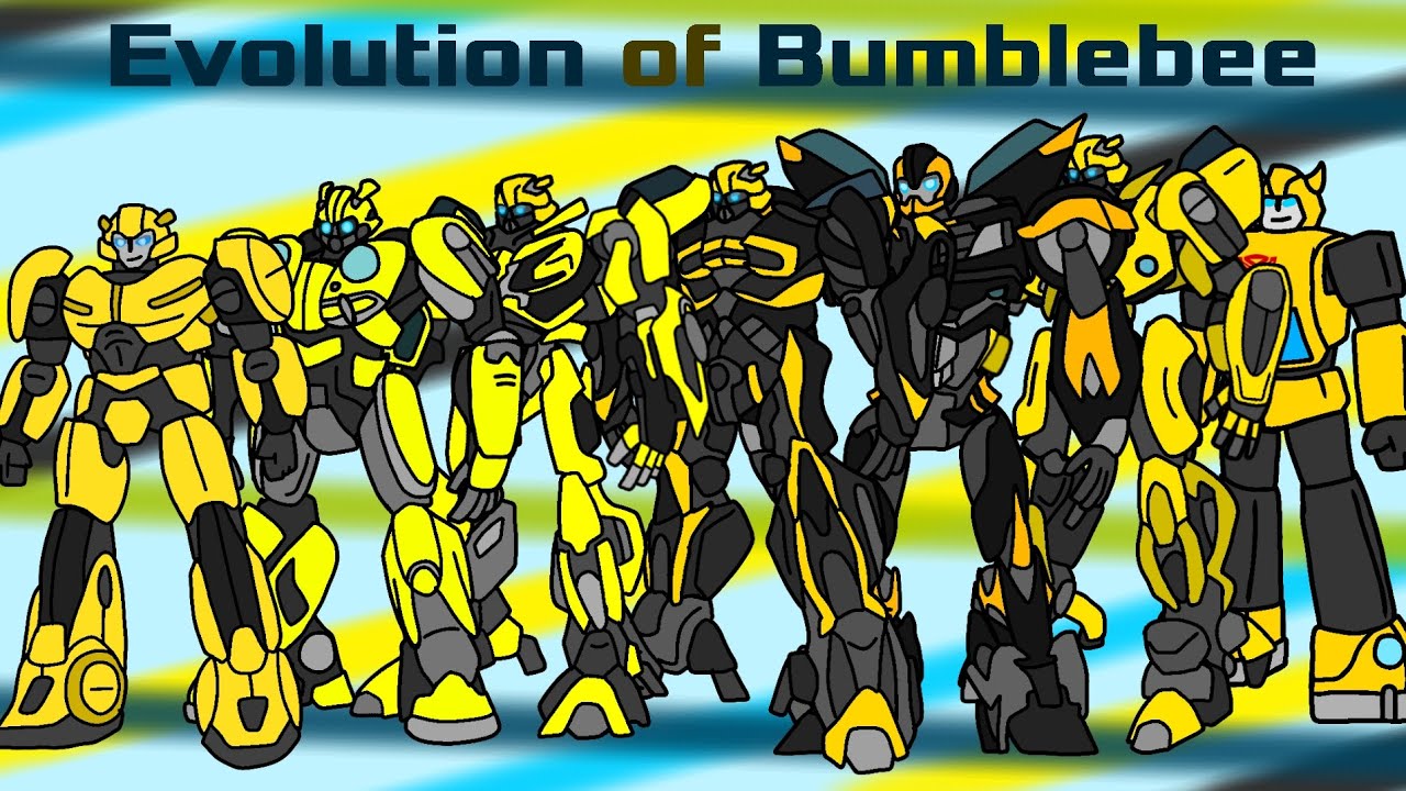 Evolution of bumblebee in movies (animated)