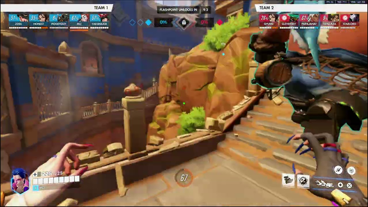 overwatch - moira 19k heals 5k damage gameplay video on suravasa.