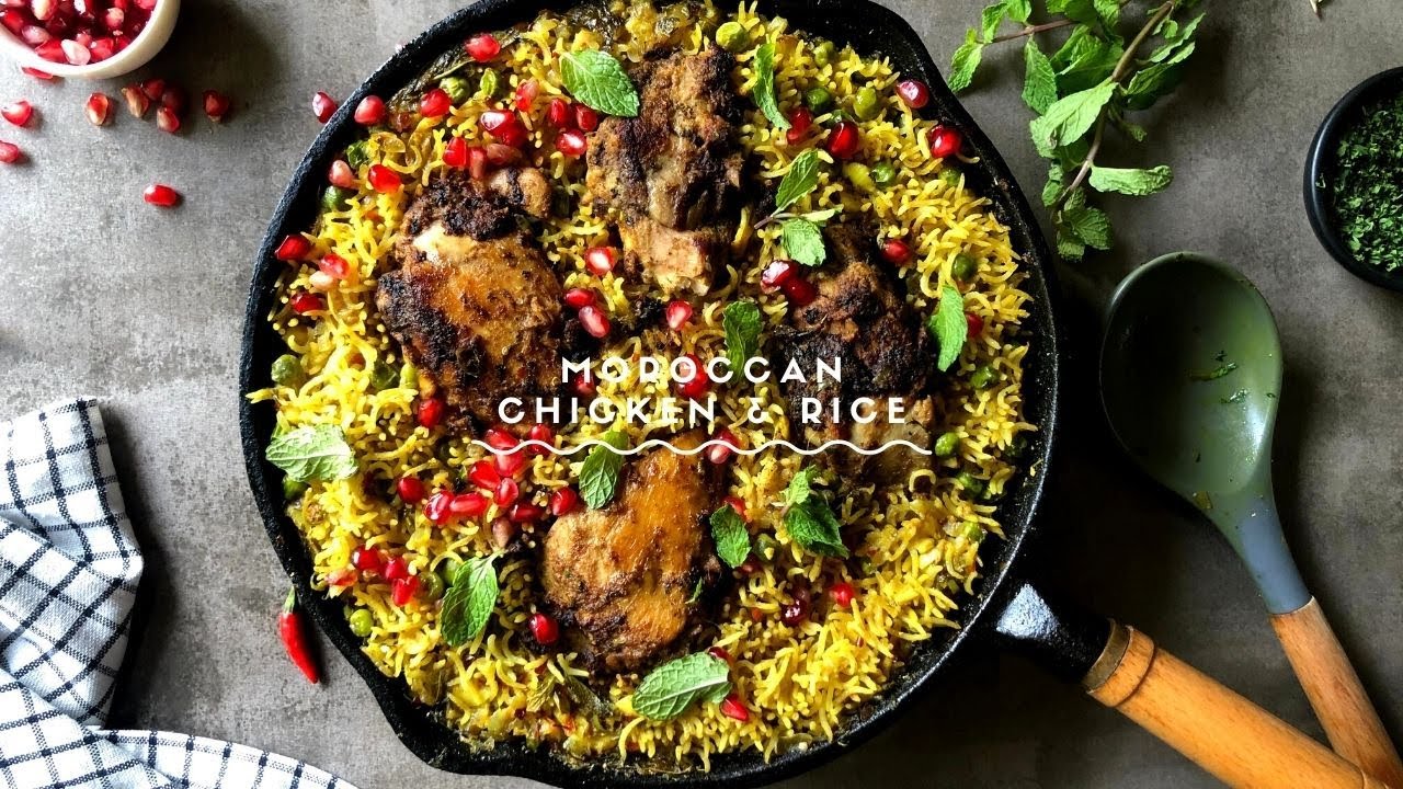 Moroccan Chicken & Rice | Easy Chicken Pulao Recipe | By Chef Nehal Karkera