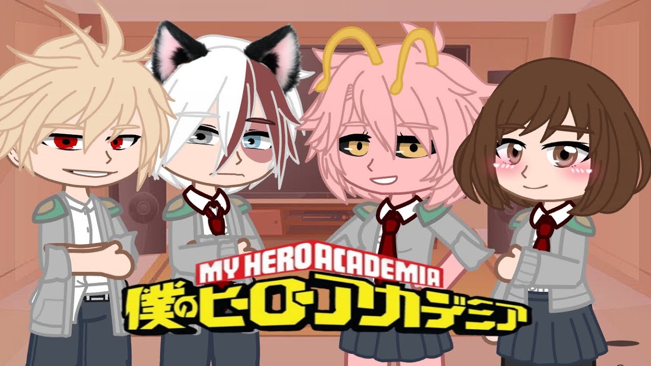 React MHA //BakuTodo//KiriKami//MinaRaka//