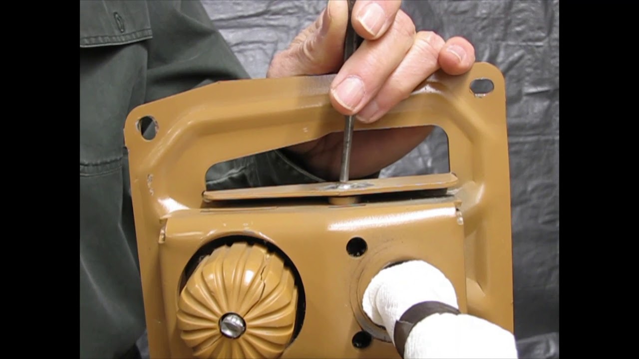 Chromcraft Swivel Tilt Mechanism Repair Rebuild