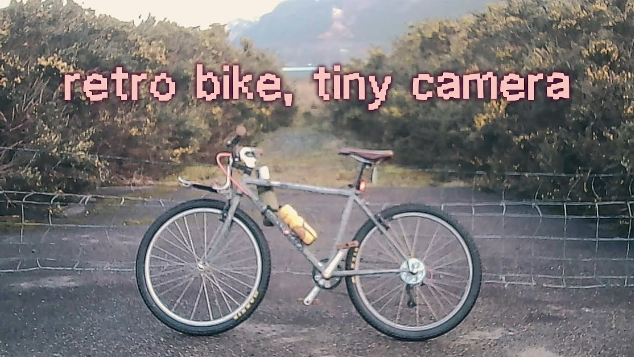 Early coffee ride with my 90&rsquo;s bike and tiny camera