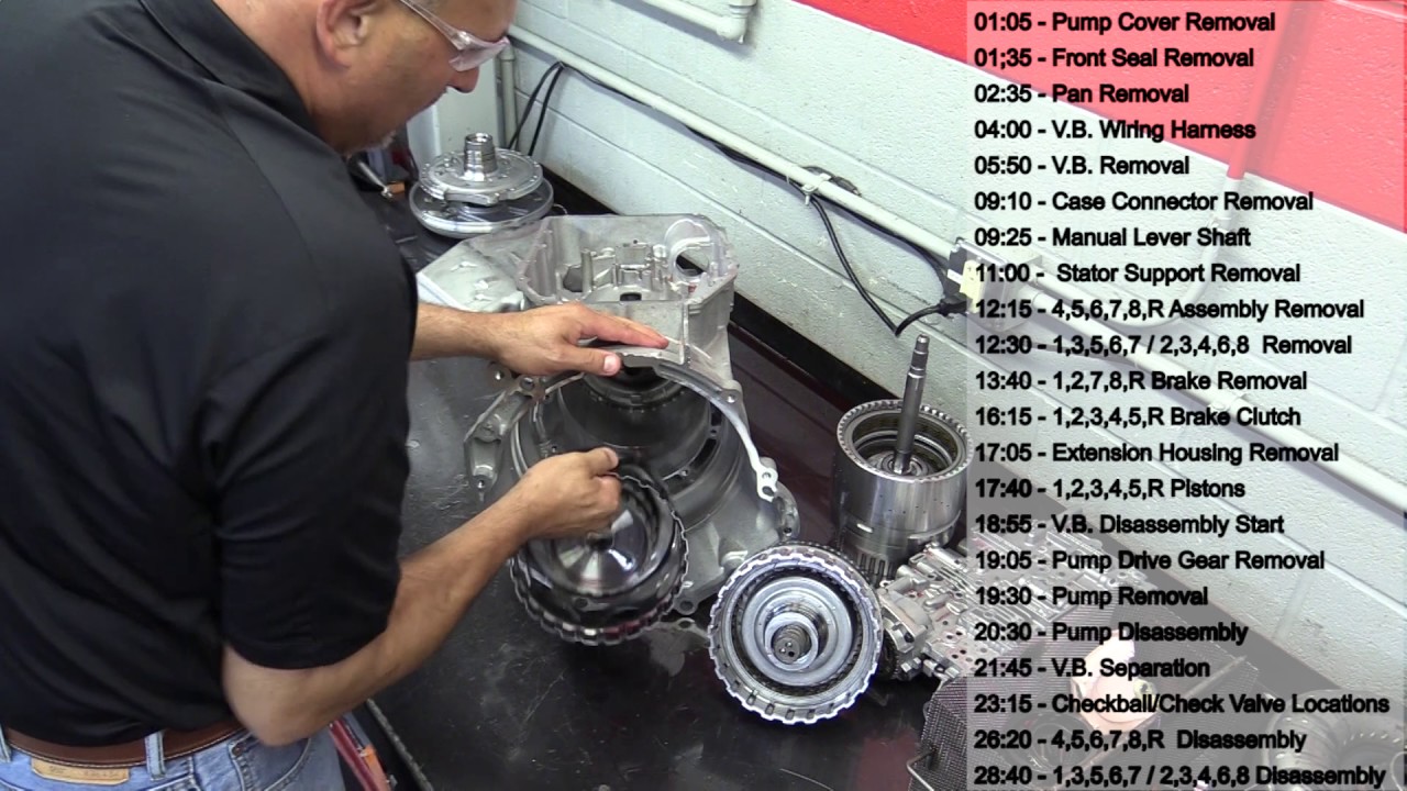 TransTec - 8L45 GM 8-Speed Transmission Teardown