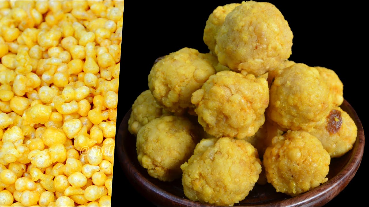 Boondi Ladoo Recipe | ബൂന്ദി ലഡ്ഡു - Indian Sweet Festival Ladoo