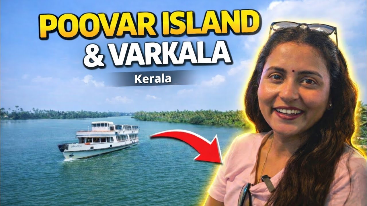 Varkala & Poovar Island: Cliffs, Backwaters & Beach! Kerala best-kept secret? 🤫