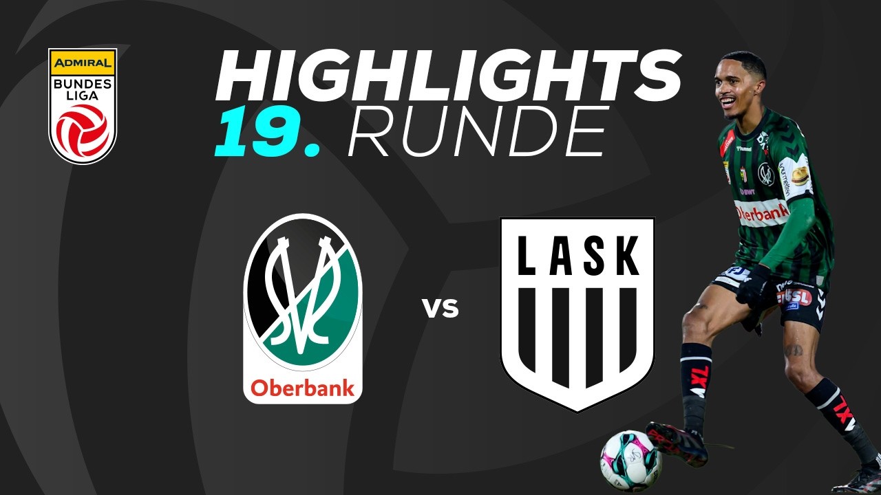 SV Oberbank Ried - LASK 19. Runde ADMIRAL Bundesliga 2025/26