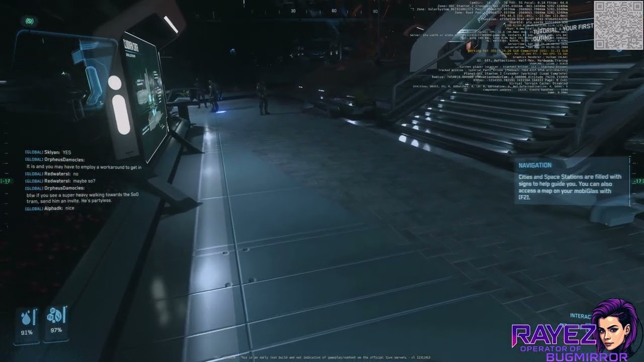 Orison Cloudview - floor texture at area map flickering Z