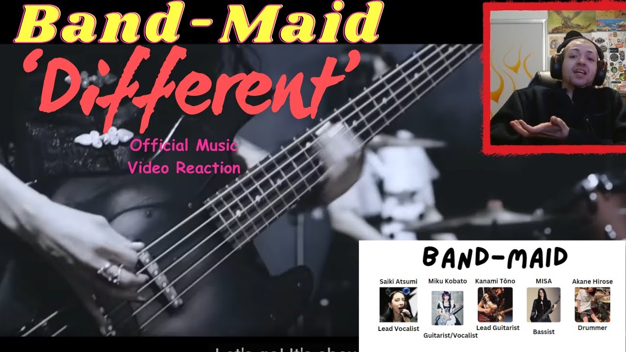 What's DIFFERENT? I Love It More Than..?!? | Band-Maid's 'Different' | Official Music Video Reaction