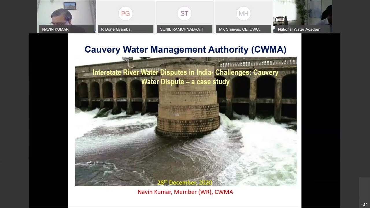 Interstate River Water Disputes in India &ndash; Challenges Cauvery Water Dispute &ndash; a case study_NKumar