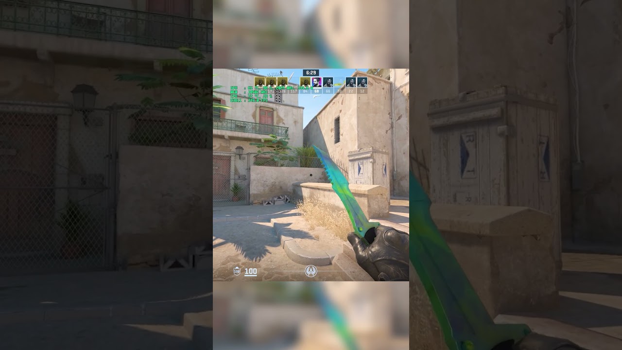 BEST LOOKING GAMMA DOPPLER IN CS2! #cs2 #doppler #cs #skins #gaming #cs2skins #counterstrike #knife
