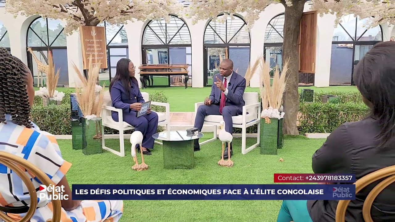 Les défis politiques et économiques face à l’élite congolaise | #DébatPublic