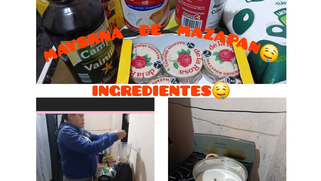 Preparando  Maysena de Mazapan🤤