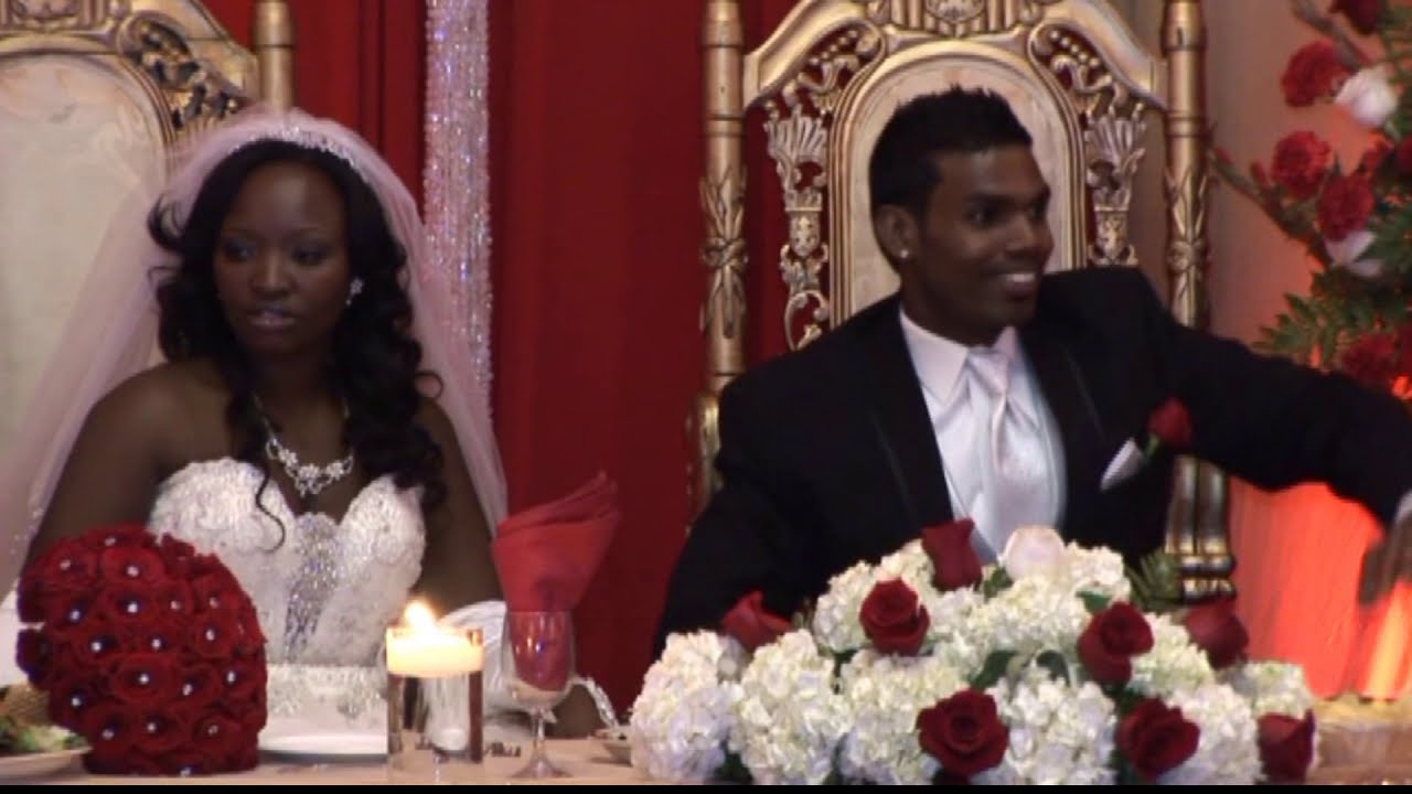 Indian Congolese Wedding|| Blindian couple || Interracial couple