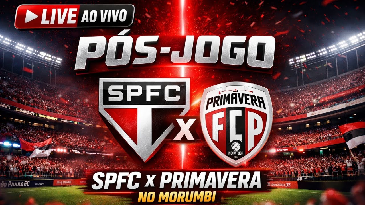 PÓS-JOGO / AO VIVO / SPFC X PRIMAVERA / TRICOLOR EM BUSCA DA CLASSIFICAÇÃO / CRESPO MUDOU O TIME