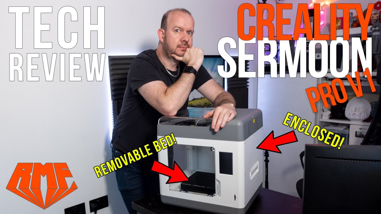 Creality Sermoon Pro V1 3D Printer Review - Unboxing and First Prints - Best 3D Printer for 2022?