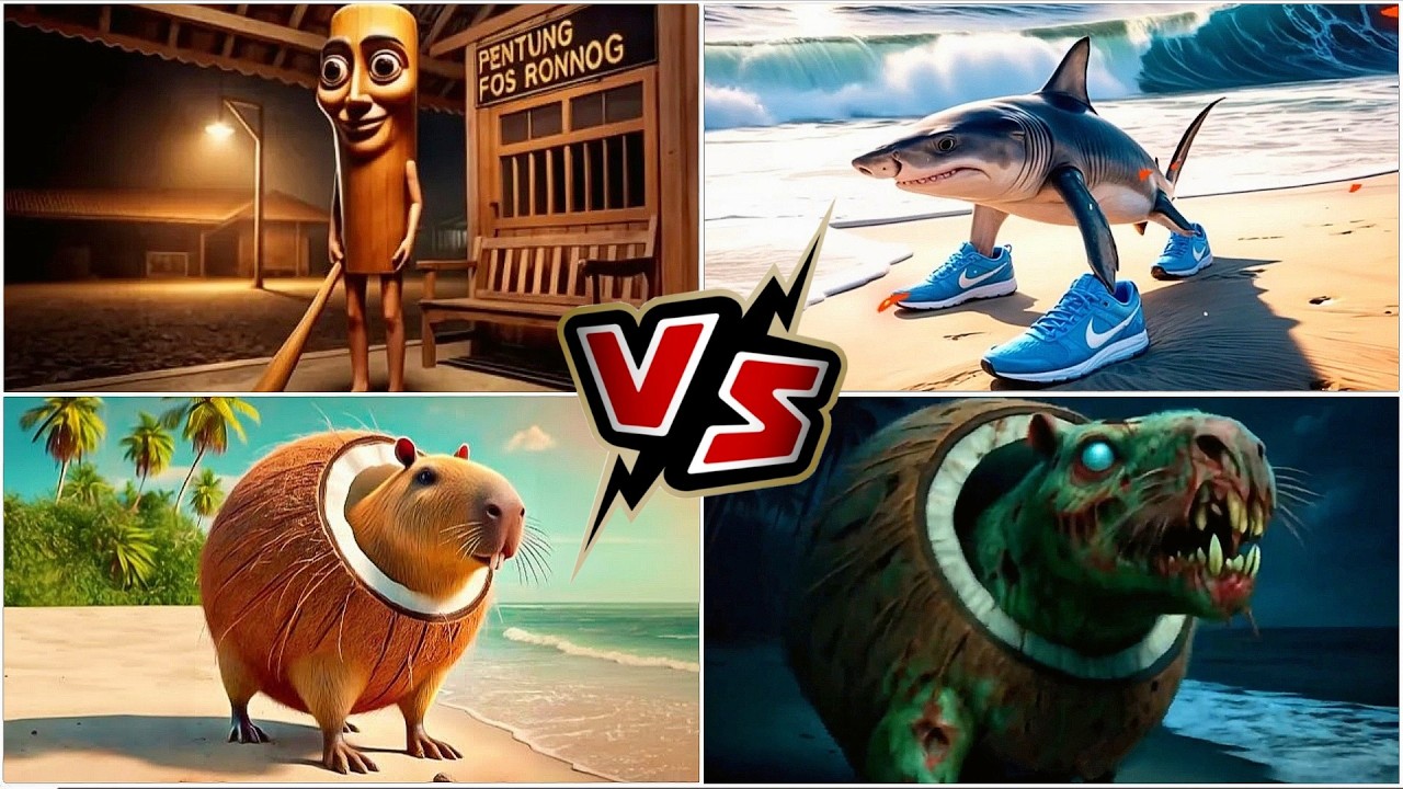 TRALALERO TRALALA 🆚️ BRAINROT EXTINCTION 🆚CAPPUCINA ASSASINO 🆚️ SHIMPANZINI COCOSINI  - TILES HOP