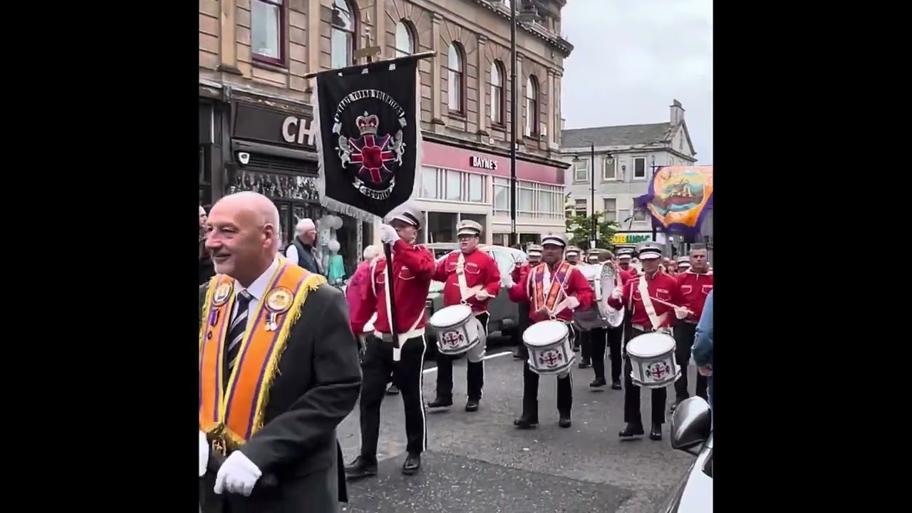 Airdrie, Scotland ML6 6AL - Orange Walk Flute Bands 5/7/25