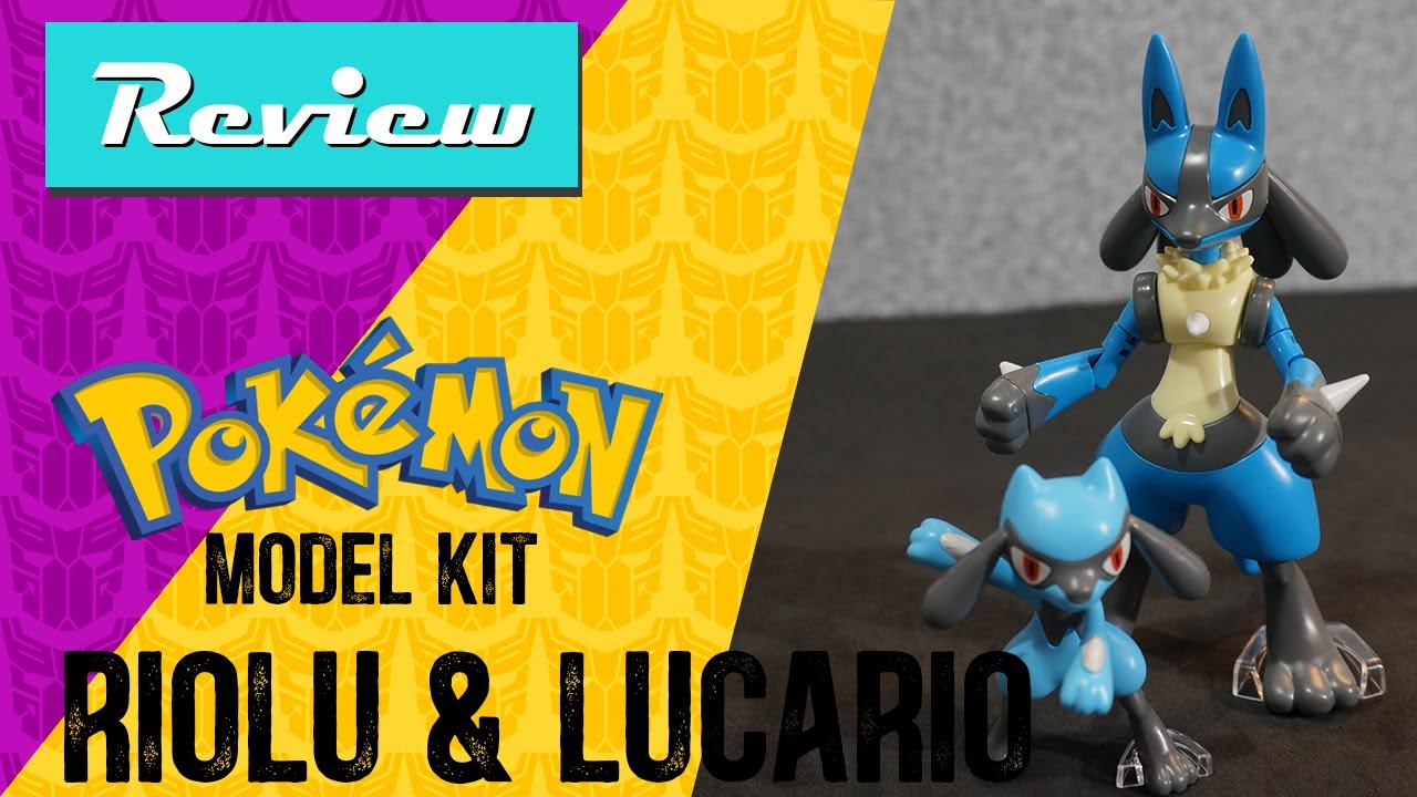 Bandai Spirits Pokemon Model Kit RIOLU & LUCARIO: Tir-Pari Reviews (En Español)
