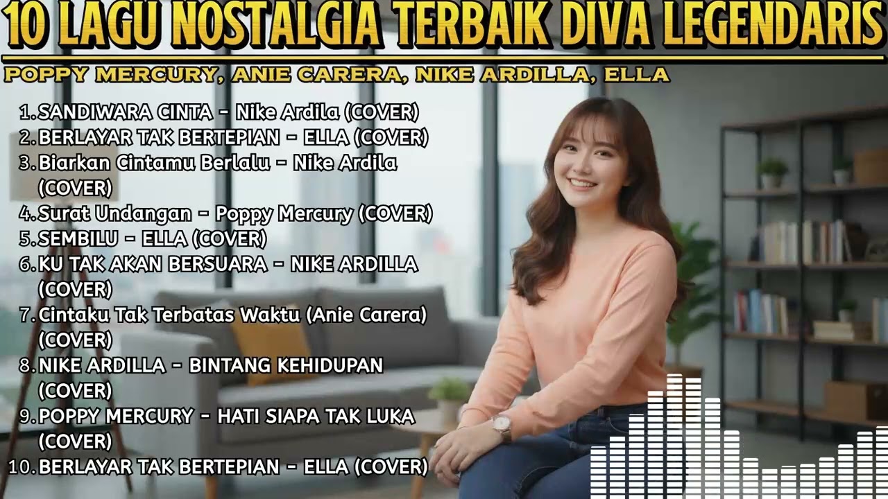 10 Lagu Nostalgia Populer | Diva Legendaris Indonesia & Malaysia | Cover Suara 90an