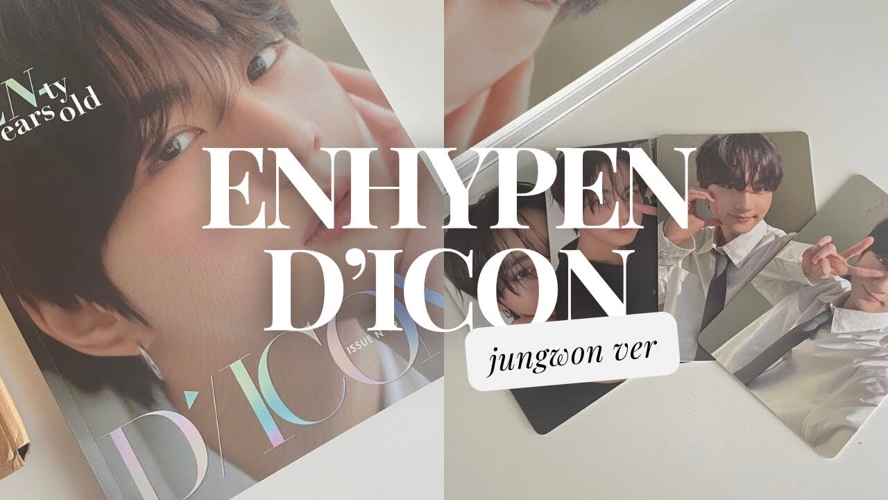 [unboxing] enhypen d’icon twENty years old | jungwon ver