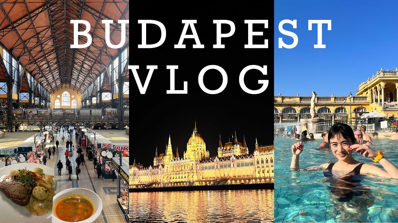 【🇭🇺Budapest】温泉に3時間 / ドナウの真珠 / マンガリッツァ