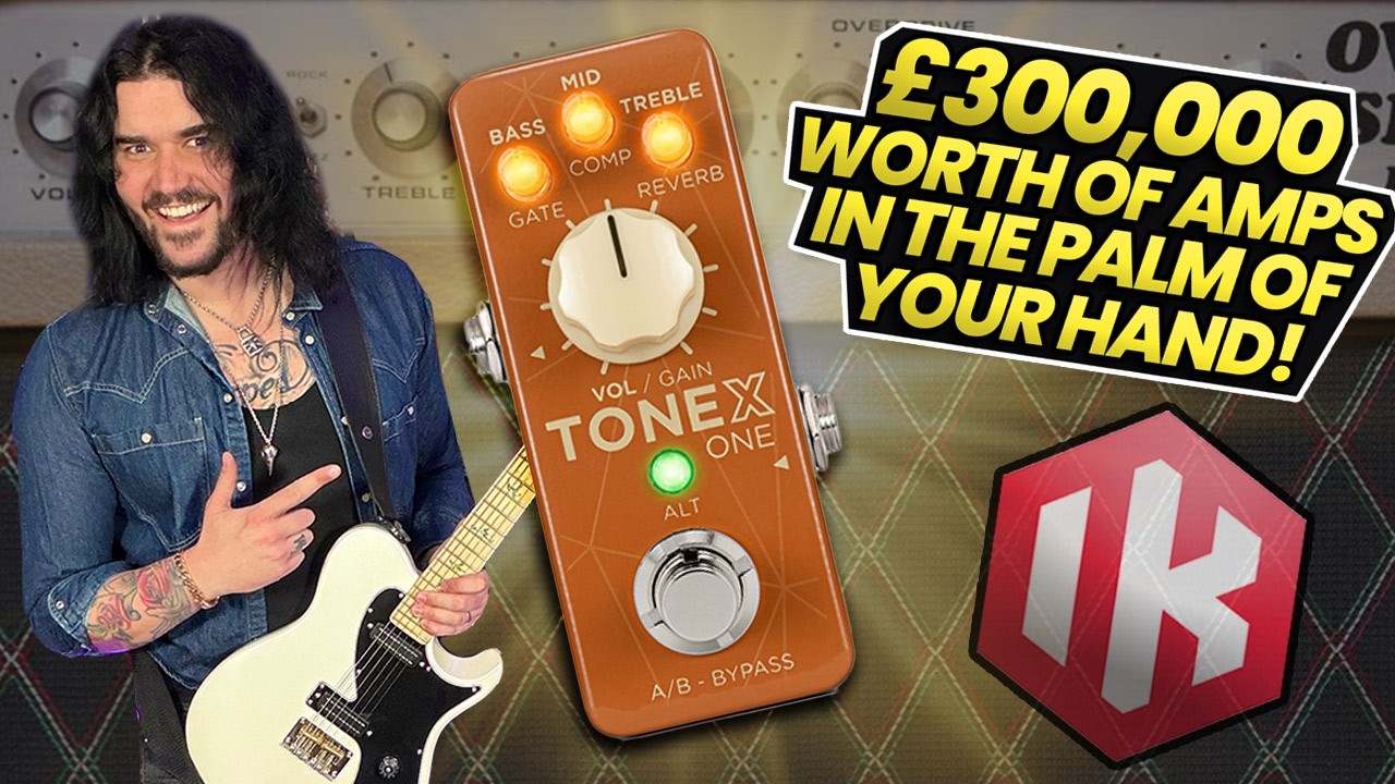 A Tiny, Affordable Pedal Filled With The World's Rarest Amps! - The TONEX One 'Double Special'