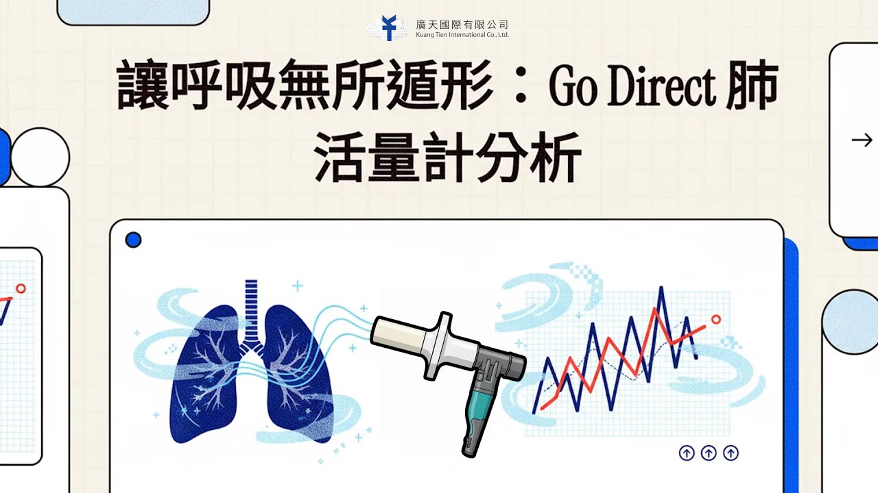 讓呼吸無所遁形：Go Direct 肺活量計分析