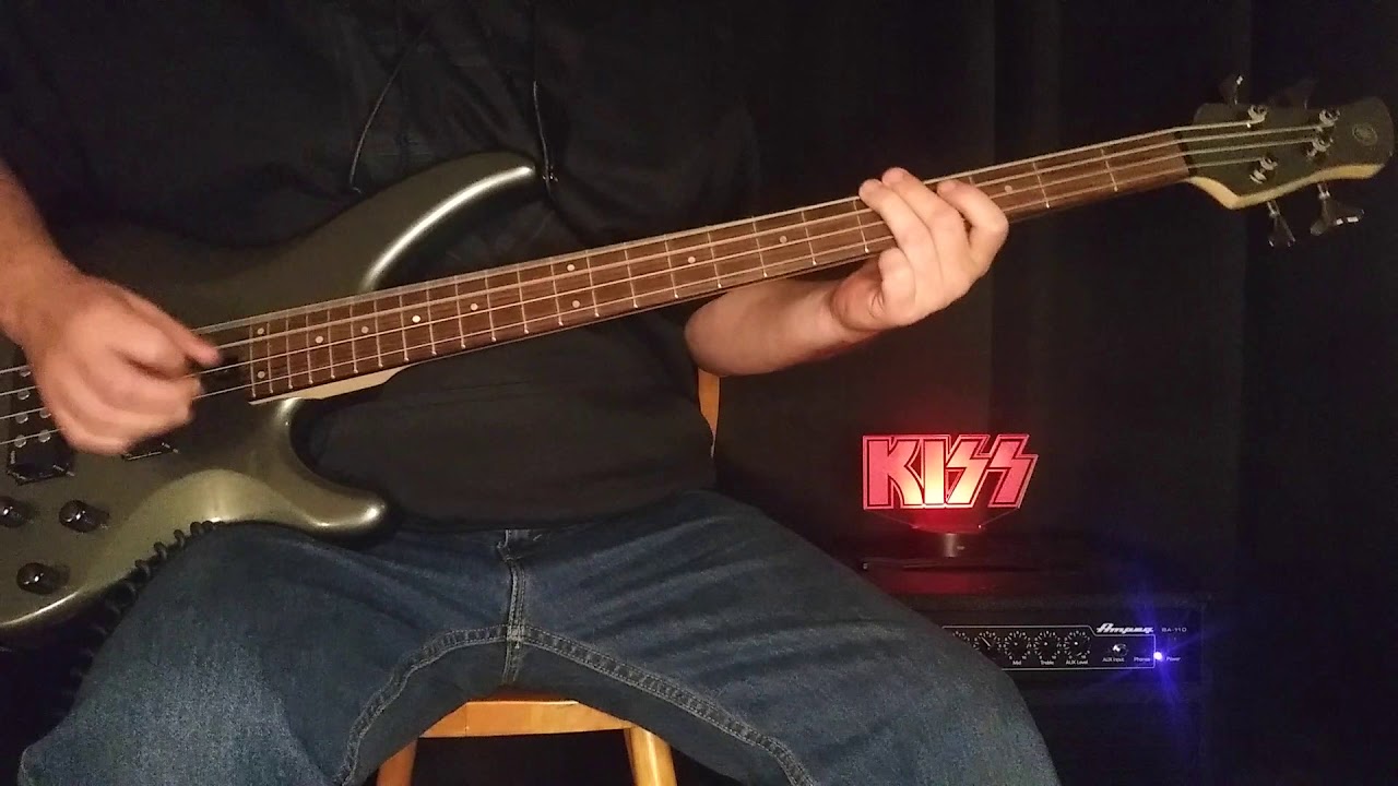 ESCAPE FROM THE ISLAND (Bass Cover) - KISS