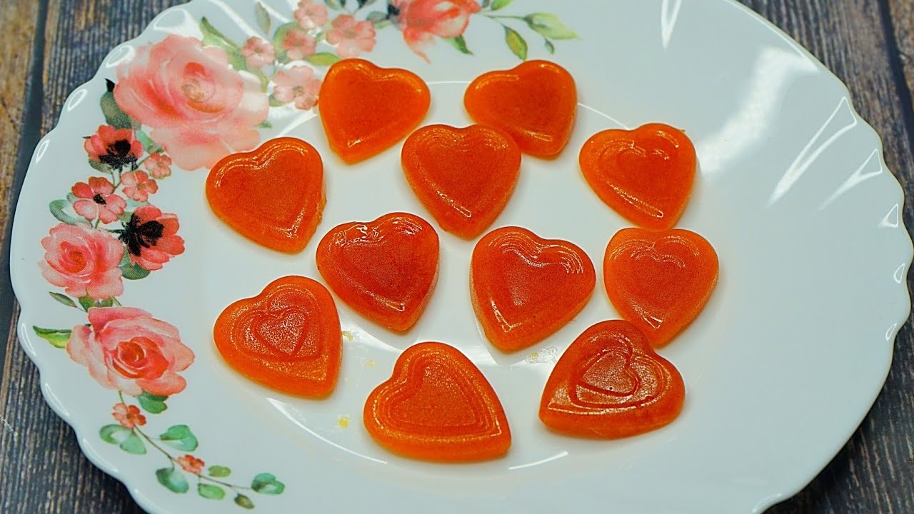 Orange Candy Recipe With Fresh Orange Juice | Fruits Candy Recipe | Orange Candy