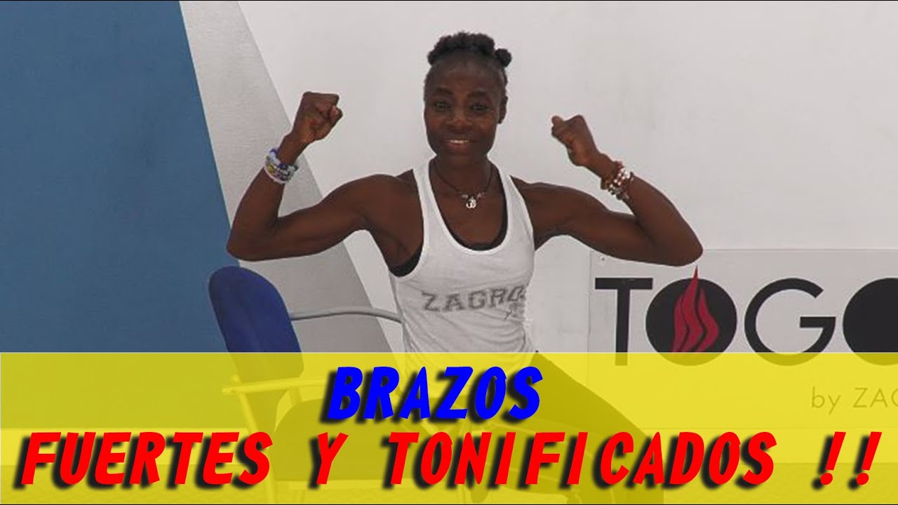 BRAZOS TONIFICADOS | Brazos fuertes entrenando en casa, Bíceps, Tríceps y Hombro fuertes.