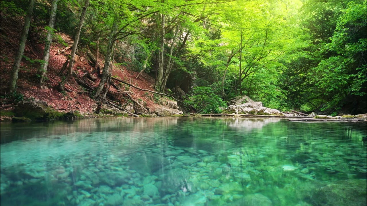 Relaxačn&iacute; hudba proti stresu - Meditačn&iacute; hudba pro klid a harmonii (piano a zvuky př&iacute;rody a vody)