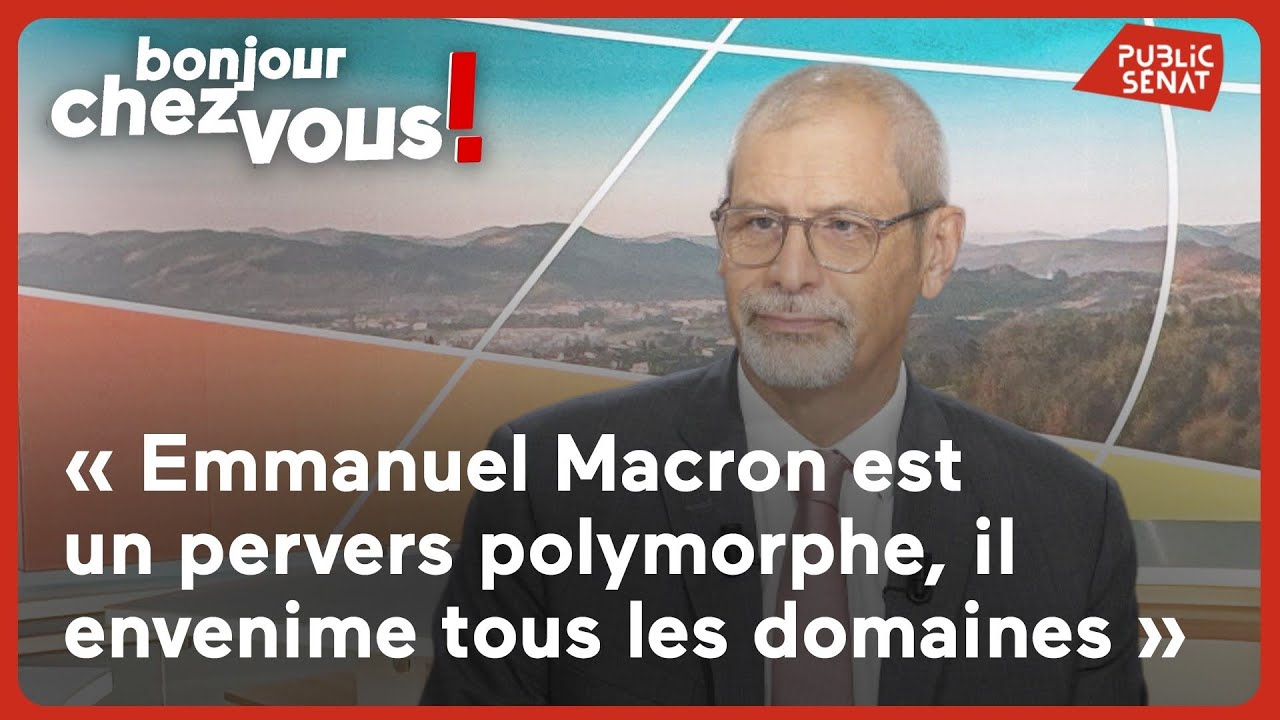 Éric Kerrouche : « Emmanuel Macron est un pervers polymorphe, il envenime tous les domaines »