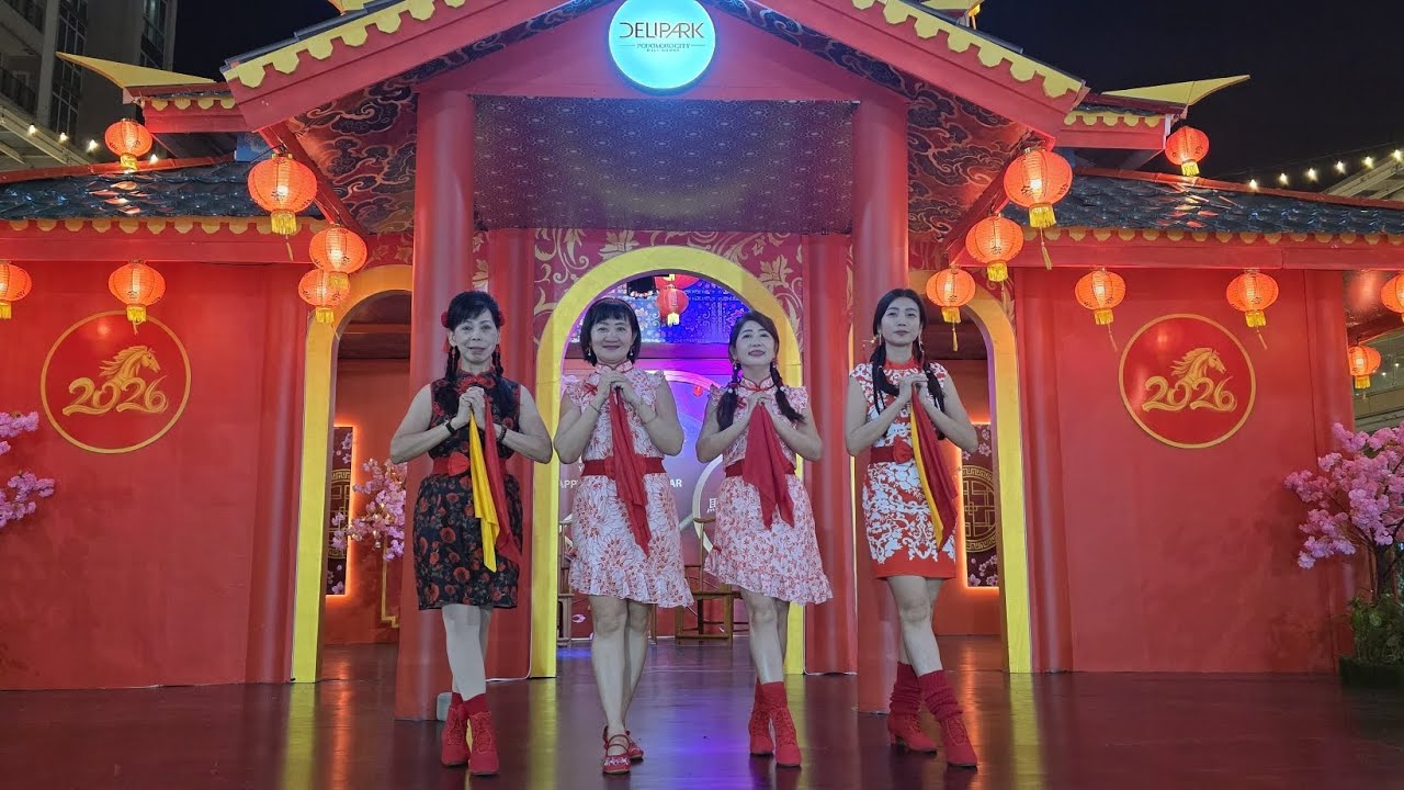 Gong Xi Da Jia (恭喜大家.)  Line Dance Choreographer : Phin Sari (INA) - February 2026