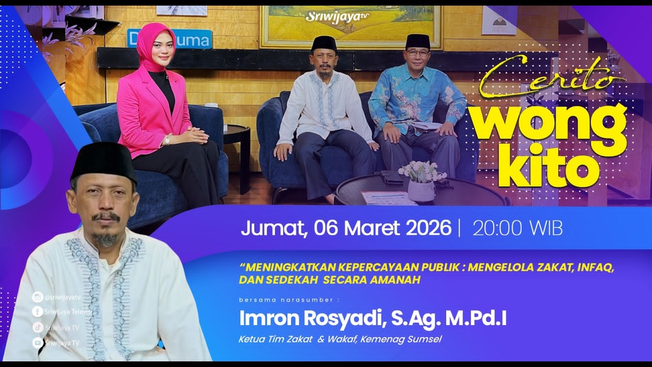 Cerito Wong Kito | Meningkatkan Kepercayaan Publik Mengelola Zakat, Infaq & Sedekah Part 1