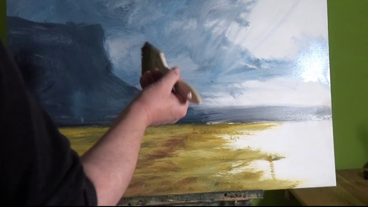 Seascape Oil Painting with Stuart Davies