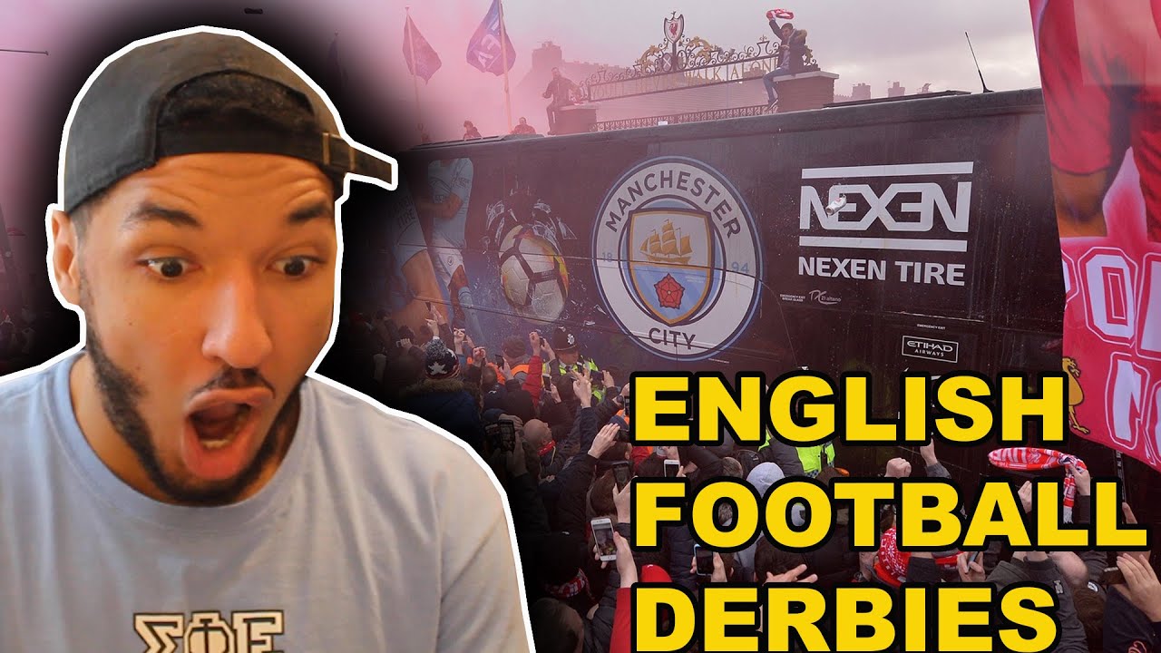American Reacts to ALL DERBIES/RIVALRIES IN ENGLISH FOOTBALL *Nearly*