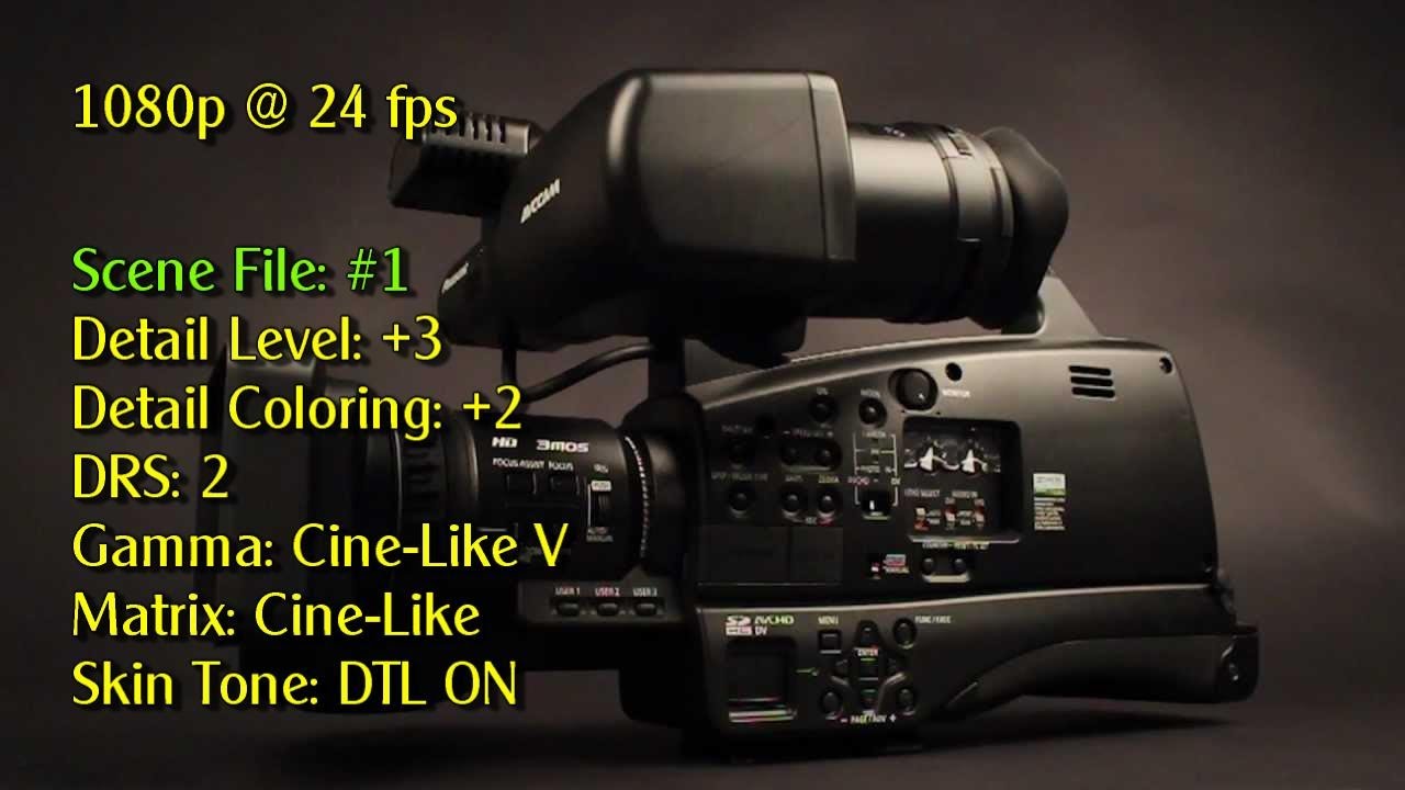 Panasonic AG-HMC80 1920x1280 @24 fps, Test