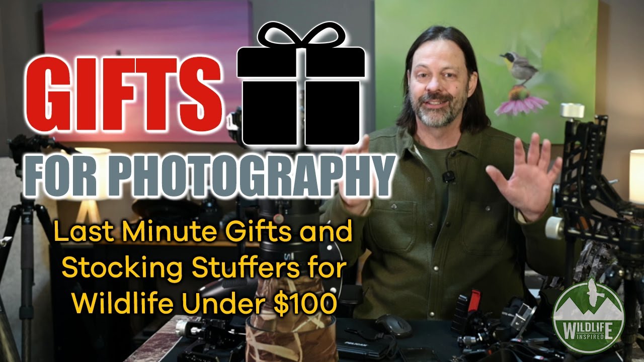 Gifts for the Photographer... Wildlife Accessories for Under $100