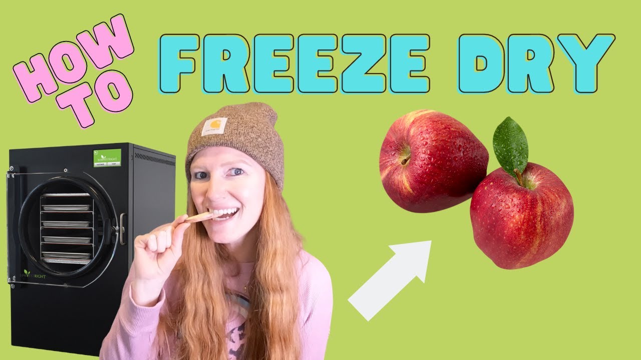 How to Freeze Dry APPLES! --- Harvest Right Freeze Dryer