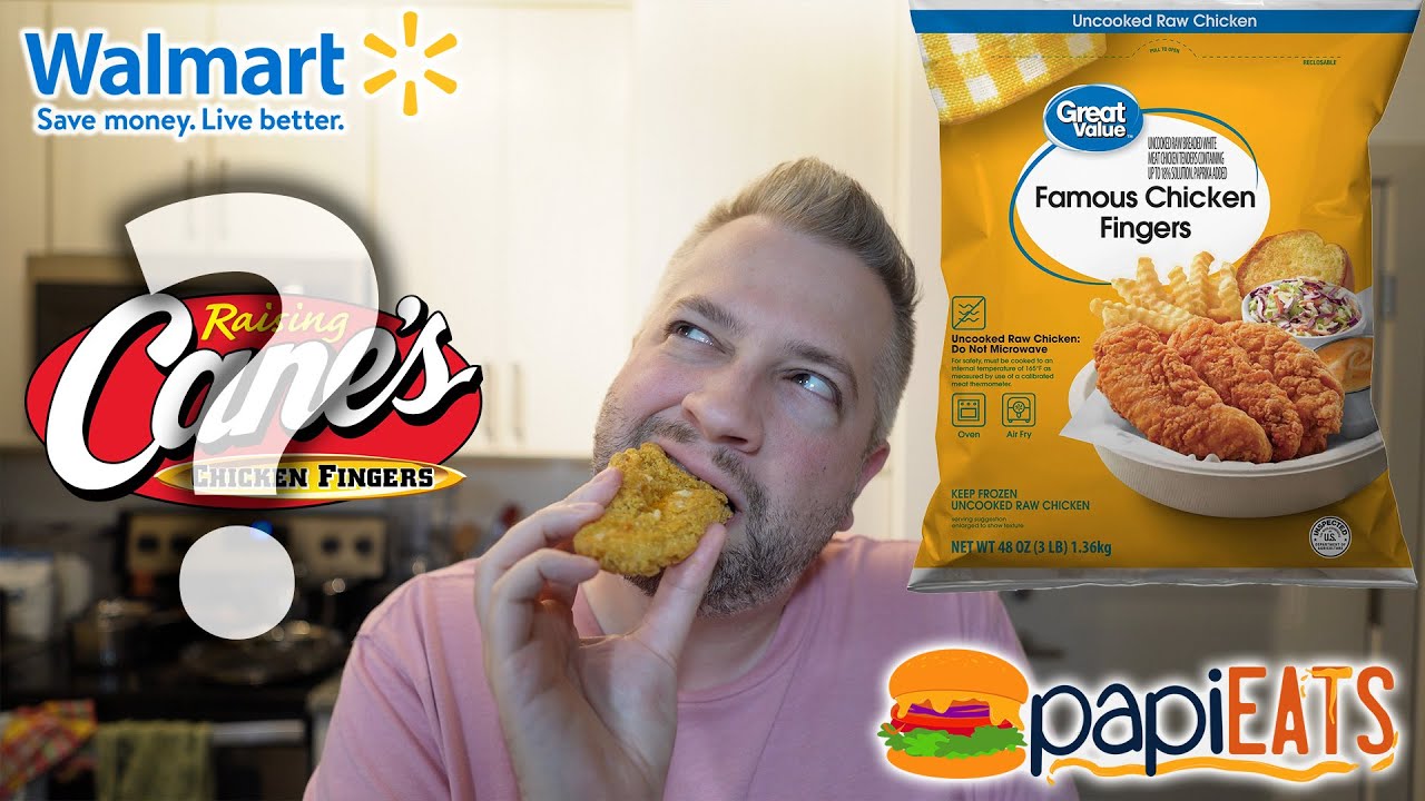 Walmart Great Value Famous Chicken Fingers Review