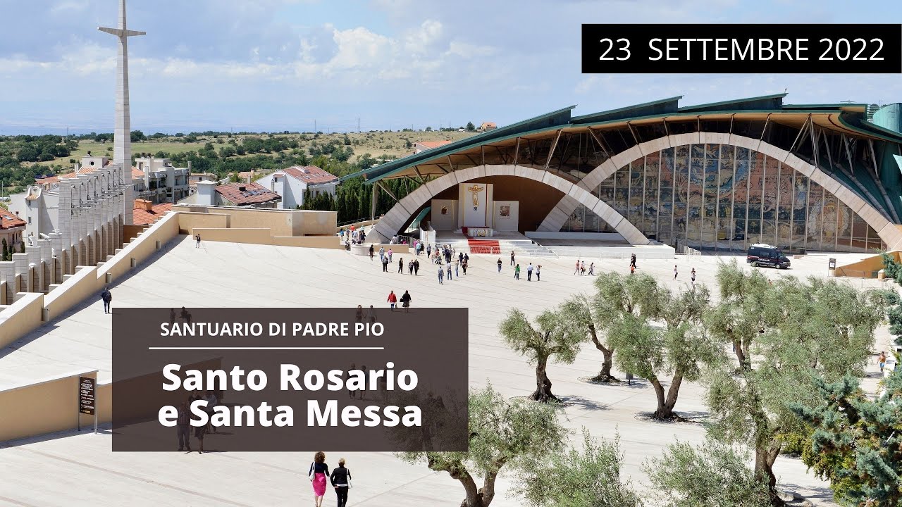 Santo Rosario e Santa Messa - 23 settembre 2022. (Cardinale Sean Patric O’Malley)