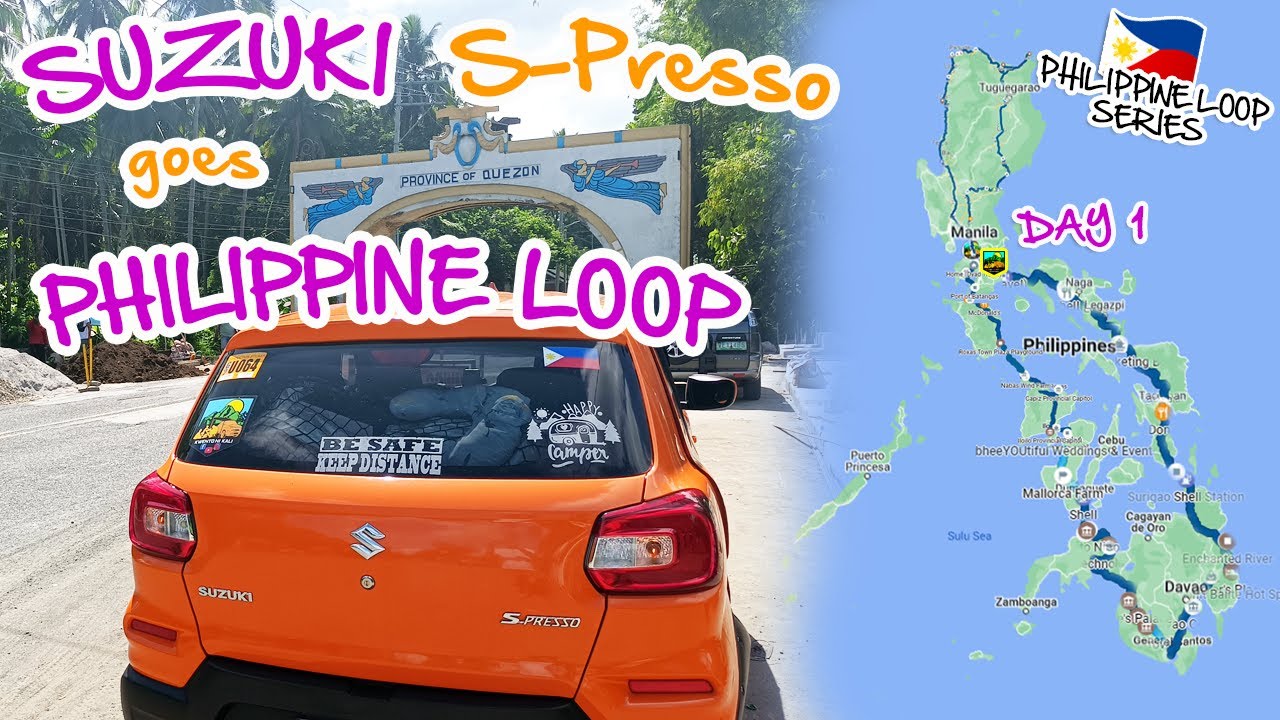 Путешествие из Лусона в Минданао по суше | Приключенческий тур Dream Philippines Loop | Suzuki S-...