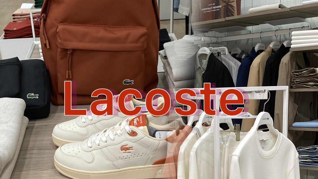 What new clothes have appeared in LACOSTE? New clothing collection for spring and Summer☘️