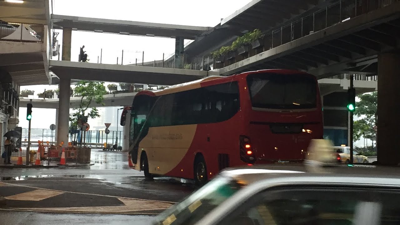 [東隧去程 | 早上落大雨] Hong Kong Bus 新界居民巴士路線 NR10 粉嶺（華明邨）- 中環（永和街）@ VK9117（迅達巴士派車）全程 無剪輯